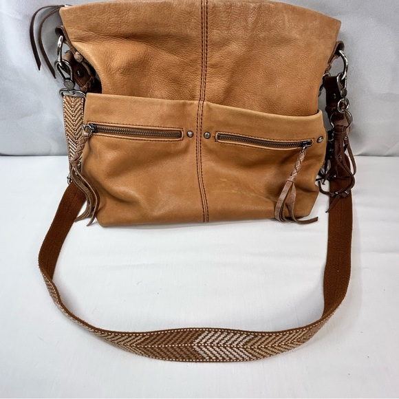 The Sak Ashland Bucket Bag Brown Leather Crossbody - Picture 8 of 16